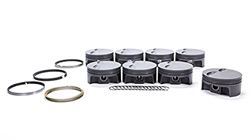 Picture of MAHLE 930221530 Ms Piston Set (gm Ls 428ci 4.130in Bore 4in Stk 6.067in Rod .927 Pin -3cc 12.2 Cr Set Of 8)
