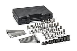 Picture of GearWrench 80742 84 Piece SAE/Metric Hex and Torx Bit Socket Set