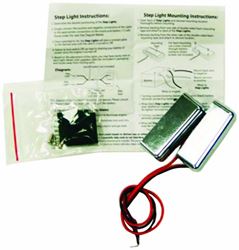 Picture of Buztronics 1043192 Street-Fx Step Lights - White 2 Pk.