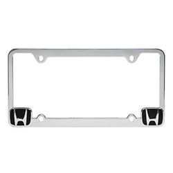 Picture of Bully WL051C Honda License Plate Frame Chrome