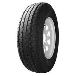 Picture of HI RUN ASR5001 ST175/80R13/6 STC JK42 (13X4.5 5-4.5 White Spoke) ST TRAILER ASSEMBLY