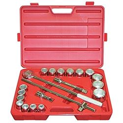 Picture of K-Tool International 24121 Socket Set 34in Drive 20 Pc Sae