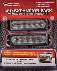 Picture of Wolo Manufacturing 8050A Amber Led Expansion Kit 8000 Series Grill And Surface Mount Kits