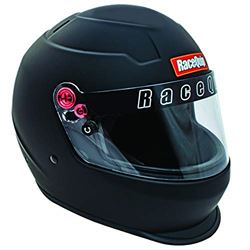 Picture of Racequip 276993 Full Face Helmet Pro20 Series Snell Sa2020 Rated Flat Black Medium
