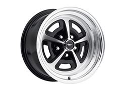 Picture of Drake Off Road LW50-60854A Legendary Magnum 500; Size 16x8; Bolt Pattern 5x4.5 In.; Back
spacing 4.5in.; Gloss Black/machined;
