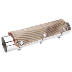 Picture of Design Engineering Dei 10452 0 Titanium Pipe Shield 6" X 3' Exhaust Heat Shield