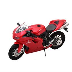 Picture of New Ray Toys 57143A Ducati 1198 Die-Cast Motorcycle Replica 1:12 Scale Red