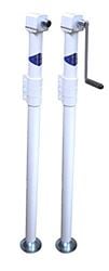 Rieco-Titan Products 44321 Four Corner Mechanical Camper Jack 2-Pack White