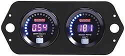 Picture of Quickcar Racing Products 67-2004 Digital 2-Gauge Panel Open Wheel Op/wt