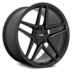 Picture of Cray Wheels 2090PTA385120M67 Panthera Custom Wheel 20x9, 38 Offset, 5x120.65 Bolt Pattern, 67.06mm Hub Semi Gloss Black Rim