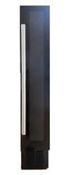Picture of Pinnacle WR009B 9 Bottles Slim Built-In/free-Standing Compressor Cooling Wine Cooler, Black