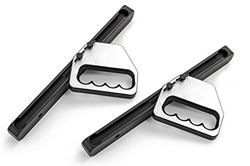 Picture of All Sales Manufacturing 3519K Ami A Pillar Grab Handle-Adjustable Rear Pair - Black