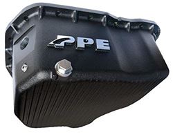 Picture of PACIFIC PERFORMANCE ENGINEERING 114052020 Ppe High-Capacity Aluminum Deep Engine Oil Pan (black)compatible With 2001-2010 Chevy/gmc 6.6l Duramax Diesel