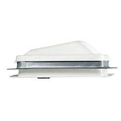 Picture of Vent Line By Dexter V211960100 Ventadome V2119 Series Radius Corner Powered Ventilator 12v Dc White Lid, Polar White Screen