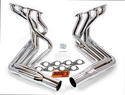 Picture of Doug's Headers D381-SS Header Chev Vette Bbc 63-82 Sidemount Stainless