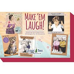 Picture of FAE 33450 Make Em Laugh 20 Greeting Card Assortment Designed by A Variety of Artists