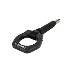 Picture of Mishimoto MMTH-BRZ-13BK Racing Tow Hook - Black Aluminum