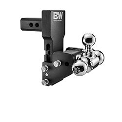 Picture of B&W TS10066BMP 2 in Model 9 Blk T&S Tri Ball for Multi-Pro Tailgate