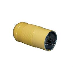 Picture of Marinco 6365CRN Locking Plug, Mfg# 6365crn, 50a 125/250v 3p4w; 3 Pole, 4 Wire.