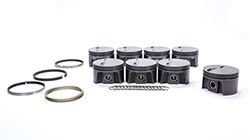 Picture of MAHLE 930205566 310ci,3.766bore,3.480stroke,5.700rod,1.550ch,.927pin,-1cc,410g,9.7cr,4032