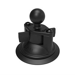 Picture of Ram Mounts RAM-B-224-1U -B-224-1U Twist-Lock Suction Cup Base With Ballwith B Size 1" Ball For Vehicle Windshields