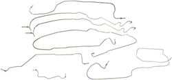 Picture of Dorman 919-219 Motormite 919-219 Stainless Steel Brake Line Kit