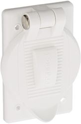 Picture of Hubbell HBL74CM25WOAW White Lift Cover Plate