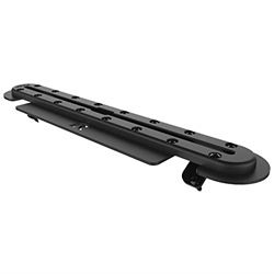 Picture of Ram Mounts RAM-DT-204-TRACK-A12U -DT-204-TRACK-A12U Tough-Track For '18-23 Jeep Jl/gladiatorcompatible With  Track Ball Bases
