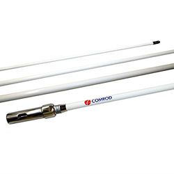 Picture of Comrod 21000 COMROD AV60BI-8,  8' VHF / AIS WHIP ANTENNA, 1 x 14 Threads, S/S Ferrule | 21000
