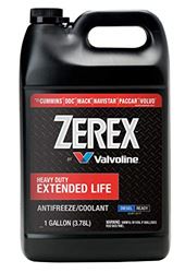 Picture of Valvoline ZXED1 Extended Life Red Heavy Duty (hd) Concentrate Antifreeze/coolant 1 Ga