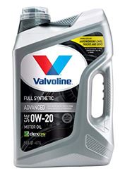 Picture of Valvoline 881150 Advanced Full Synthetic Sae 0w-20 Motor Oil 5 Qt