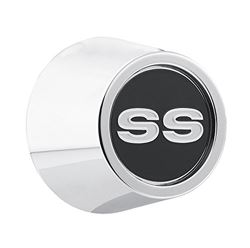 Picture of Drake Off Road LW-HC009 Legendary Wheel Center Cap; Black Ss W/chrome Bezel;