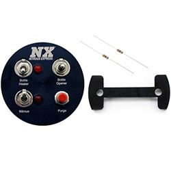 Picture of Nitrous Express 15792 Gauge Pod Switch Panel (For 2-1/16" gauge pods)