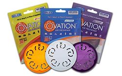 Picture of Walex Products OVAASST Portable Ovation Air Freshener Assorted Scents, 24 Pack