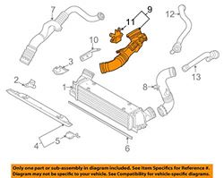 Picture of Genuine 13717615026 Geniune Charge Air Induction Tract:116060