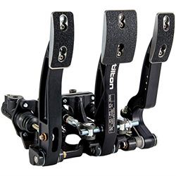 Picture of Tilton Engineering 72-803 Triple Pedal Assy. Floor Mnt Aluminum
