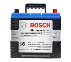 Picture of Bosch S6523B S6 Flat Plate Agm Battery