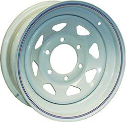 Picture of AMERICANA TIRES and WHEELS 20354 Spoke Steel Wheel, 14x6 5h-4.5 Galvanized