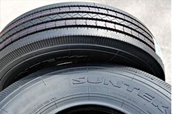 Picture of Suntek SK0001 Hd Trail + Premium Trailer Radial Tire-St235/80r16 235/80/16 235/80-16 129/125m Load Range G Lrg 14-Ply Bsw Black Side Wall