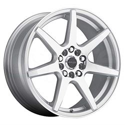 Picture of Raceline Wheels 131S-57089+40 131s Evo 15x7 5x100/5x114.3 +40mm Silver Wheel Rim