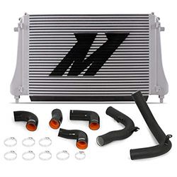 Picture of Mishimoto MMINT-MK7-15KWBK Volkswagen Mk7 Golf Tsi/gti/r Performance Intercooler Kit, 2015+