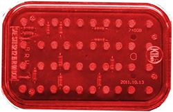 Picture of KAPER II L15-0087R Red Led Stop/turn/tail Light