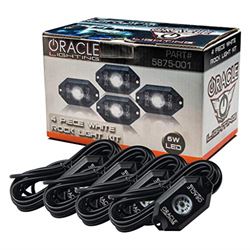 Picture of Oracle Lighting 5875-001 Underbody Wheel Well Rock Light Kit, White, 4 Pcs