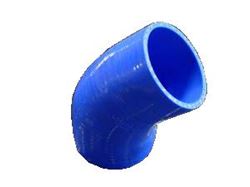 Picture of TurboXS E45-76-BLU TurboXS E4576blu Blue 3" 45° Silicone Elbow