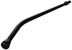 Picture of American Shifter Company ASCAR12SBK American Shifter Black 12" Single Bend Shifter Arm