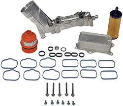 Picture of Dorman 926-959 Upgraded Aluminum Engine Oil Filter Housing With Oil Cooler And Filter Compatible With Select Models (oe Fix)