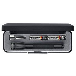 Picture of MagLite M3A012 Mini Incandescent 2-Cell Aaa Flashlight In Presentation Box, Black