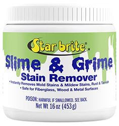 Picture of Starbrite 094816 Slime & Grime Stain Remover Concentrate Makes 5 Gallons Remove Tarnish, Rust & Tough Slimy Grimy Stains On Fiberglass, Metal, Wood, Cement, Tile, Decks & More