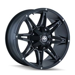 Picture of Mayhem 8090-2937MB MAYHEM RAMPAGE 8090 MATTE BLACK 20X9 6-135/6-139.7 0MM 106MM