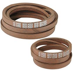 Picture of Rotary 11482 11483 Variable Speed Drive Belts Replace 954-0467 954-0468 754-0468 Lx423 Lx420 Lx500
